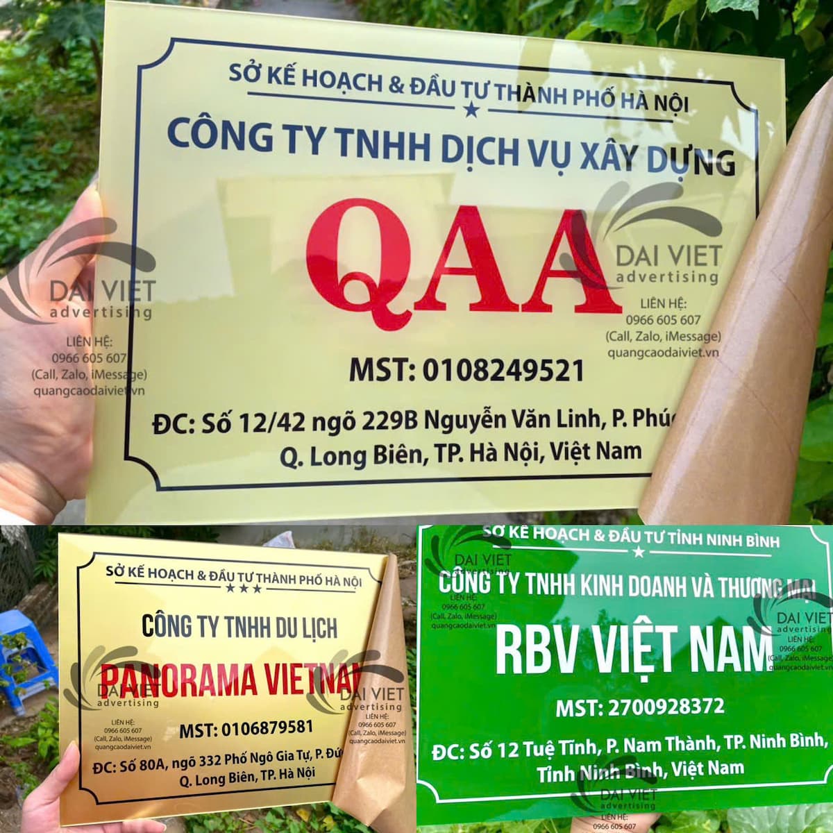 Bảng Tên Công Ty Tại Thanh Xuân